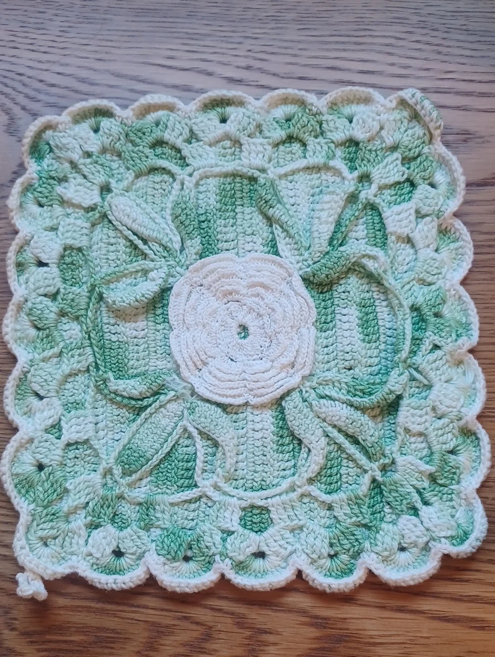 2 VINTAGE POT HOLDERS